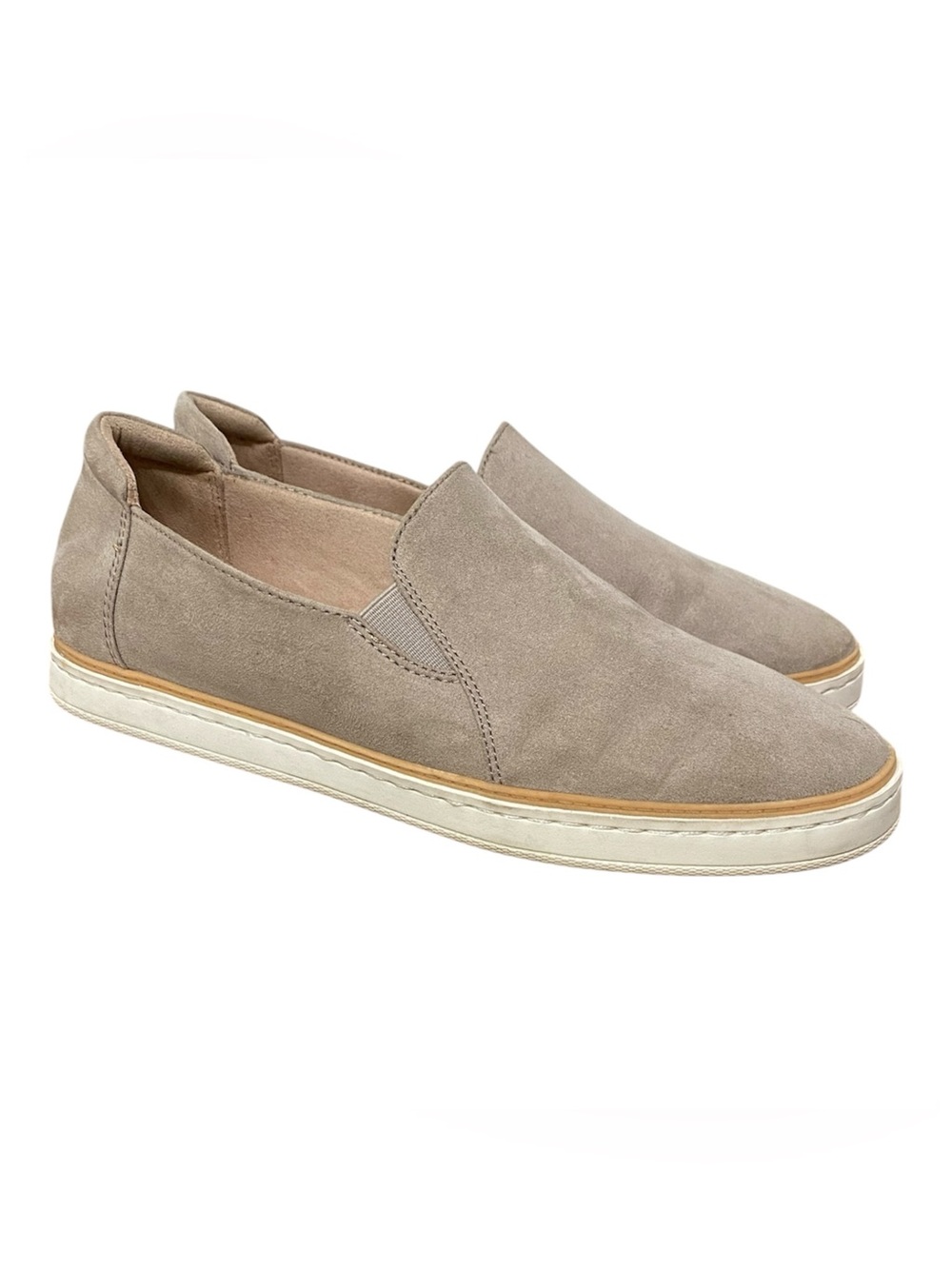 Soul Slip-On Suede Casual Sneakers - Taupe